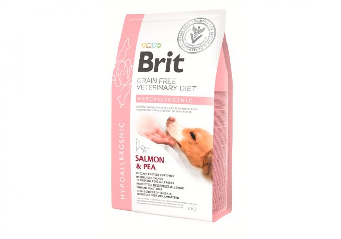 Корм для собак Brit Veterinary Diet при аллергии