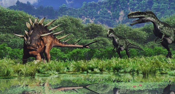 Среда обитания динозавров